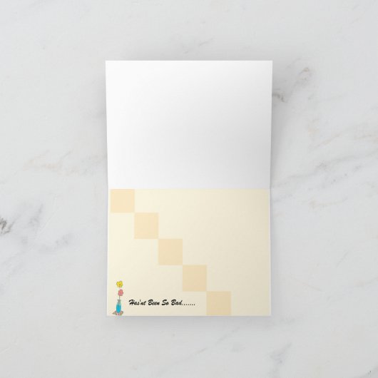 Carte pour notes vide de nid (Intérieur)