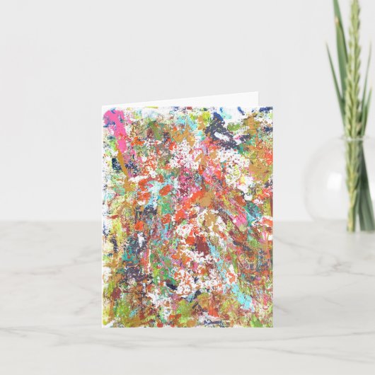 Carte pour notes vierge en quarantaine (Devant)