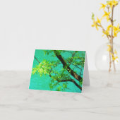 Carte pour notes-Ville Flowers-11 (Fleur jaune)