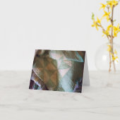 Carte pour notes vintage d'édredon de soleil (Fleur jaune)