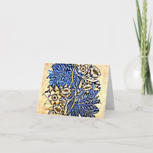 Carte pour notes-Vintage Fabric/Fashion-William Mo (Devant)