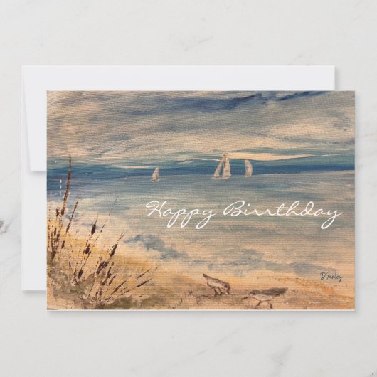 Carte pour notes voilier (Devant)