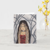 Carte pour notes Witching d'heure (Fleur jaune)
