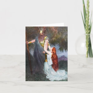 Carte pour notes Wotan & Brunhilde