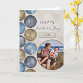 Carte Pour Papa Joyuse Fête des Pères Photo (Fleur jaune)