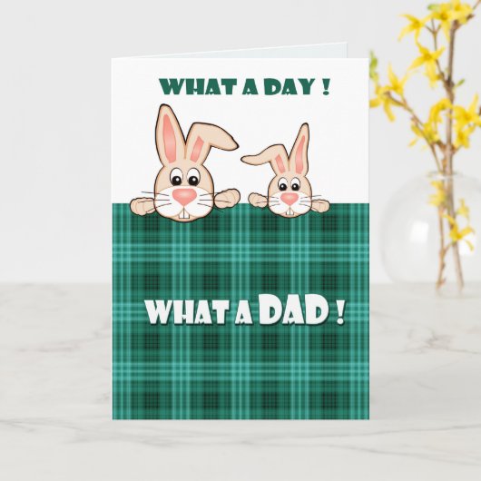 Carte Pour Papa on Father's Day (Fleur jaune)