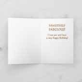 Carte Pour Papa Tiger Chat Anniversaire (Intérieur)