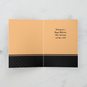 Carte Pour petite-fille à Halloween Sorcière avec Balai (Intérieur)