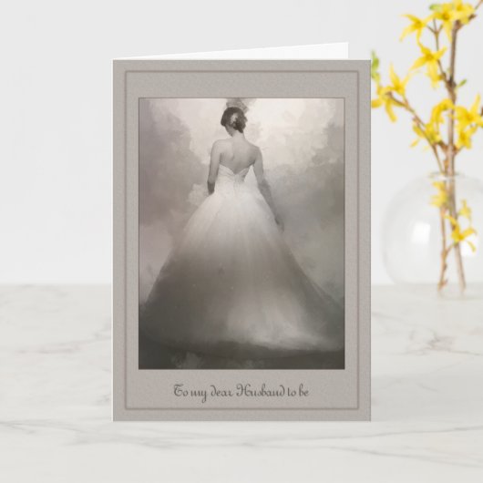 Carte Pour que mon mari soit (Fleur jaune)