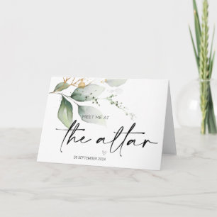 Carte Pour Se Rassembler Le Marié Le Jour Du Mariage Ren