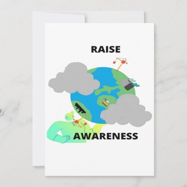 CARTE POUR SENSIBILISER LE PUBLIC ! (Devant)