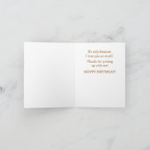 Carte Pour Soeur Funny Squirrel Anniversaire (Intérieur)