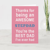 Carte pour Stepdad (Devant)