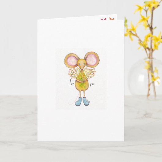 Carte Pour toi (Fleur jaune)