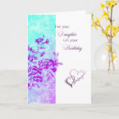 Carte Pour toi Fille anniversaire (Fleur jaune)