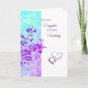 Carte Pour toi Fille anniversaire