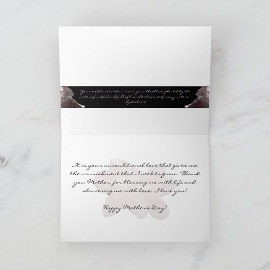 Carte Pour toi, mère (Intérieur)