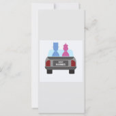 Carte "Pour Toujours Vos Invitations. (Dos)