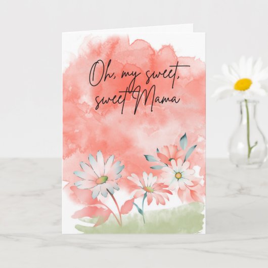 carte pour toute occasion pour Maman, Mère (Petite plante)