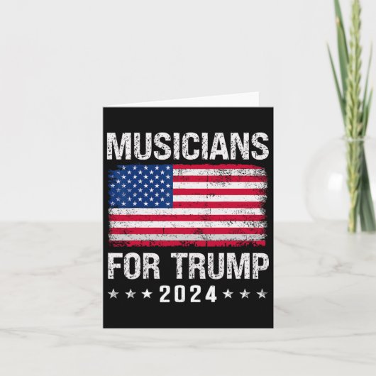 Carte Pour Trump 2024 (Devant)