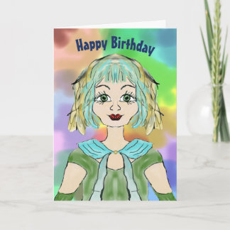 Carte pour un 13ème anniversaire pour la Grande Pe