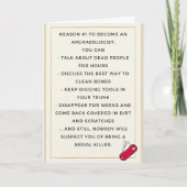 Carte Pour un ami archéologue (Devant)