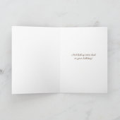 Carte pour un Cowboy sur son cheval d'anniversaire à thè (Intérieur)