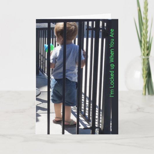 Carte pour un détenu chrétien pour un papa (Devant)