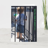 Carte pour un détenu chrétien pour un papa