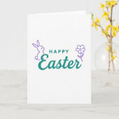 Carte pour une occasion heureuse (Fleur jaune)