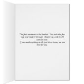 Carte pour une première fleur de traitement de chi (Intérieur (Droit))