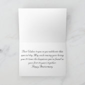 Carte Pour votre 10e anniversaire (Intérieur)
