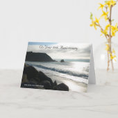 Carte Pour votre 10e anniversaire (Fleur jaune)