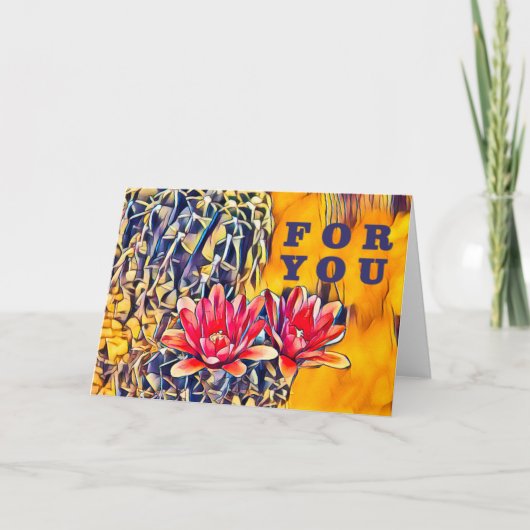 Carte Pour vous (Devant)