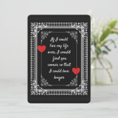 CARTE POUR VOUS AIMER PLUS LONGTEMPS -- SAINT-VALENTIN (Debout devant)