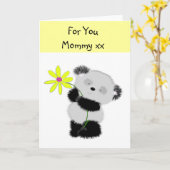 Carte , Pour Vous Maman xx (Fleur jaune)