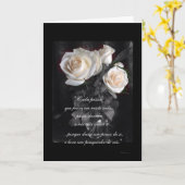 Carte Pourpier: Poema de Condolencias (Fleur jaune)