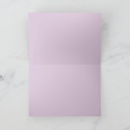 Carte pourpre de Saint-Valentin de Papillon (Intérieur)