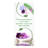 Carte pourpre de support de spa (Devant)