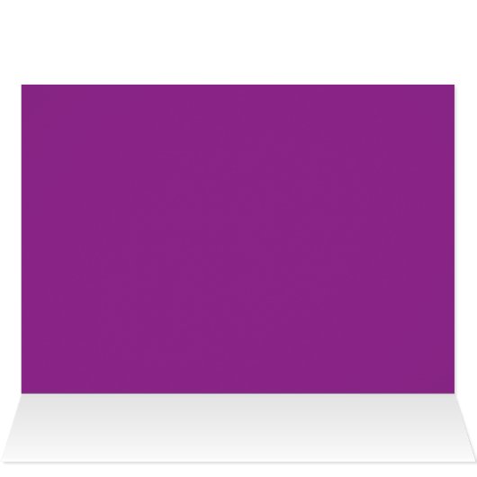 Carte pourpre de tente/Tableau de menu de buffet (Intérieur Horizontal (haut))