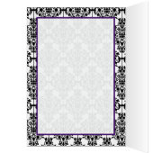 Carte pourpre et noire et blanche de Tableau de (Intérieur (Gauche))