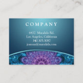 Carte pourpre spirituelle de fidélité de client de (Dos)