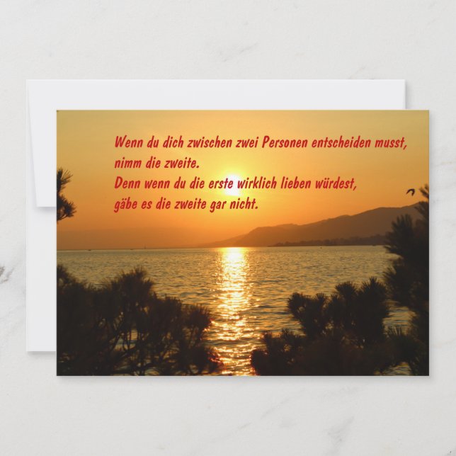 Carte Pourquoi...... (Devant)