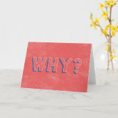 CARTE POURQUOI ? (Fleur jaune)