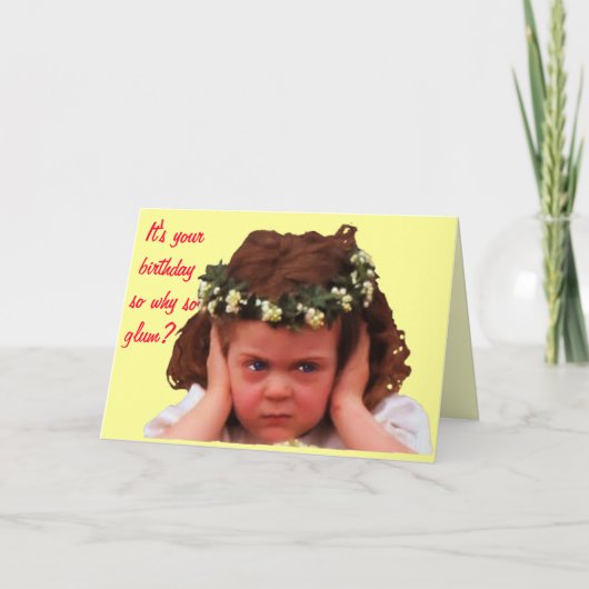 Carte Pourquoi Glum ? (Devant)