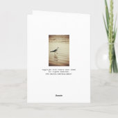 Carte Pourquoi Le Mouette A-T-Il Traversé La Plage ? Car (Dos)