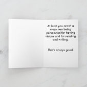 Carte Pourriez être vous (Intérieur)