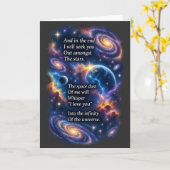 Carte Poussière spatiale (Fleur jaune)
