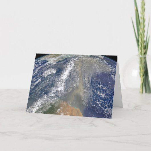 Carte Poussière vers l'Amérique du Sud (Devant)