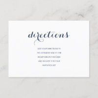 Carte poussiéreuse de directions de mariage de